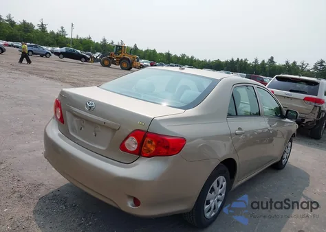 2010 Toyota Corolla Le из США, поврежденный, VIN 2T1BU4EE3AC296910